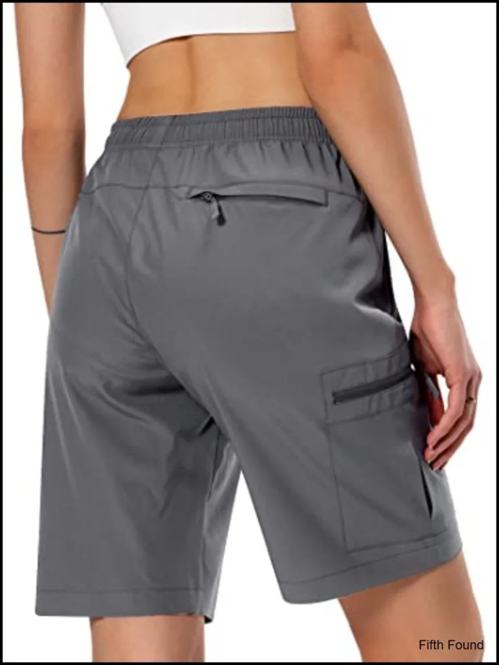 Lightweight Water Resistant Hiking Cargo Shorts Quick Dry Athletic Shorts with